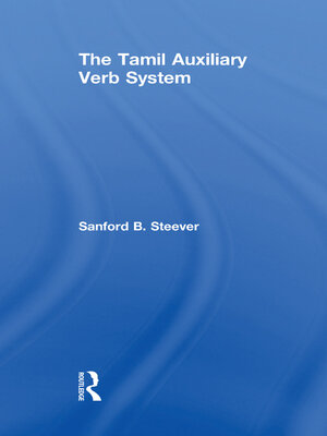 cover image of The Tamil Auxiliary Verb System